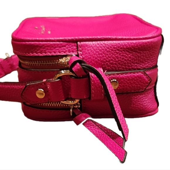 NWOT Kate Spade Pink Pebbled Leather Crossbody Bag - Picture 5 of 8